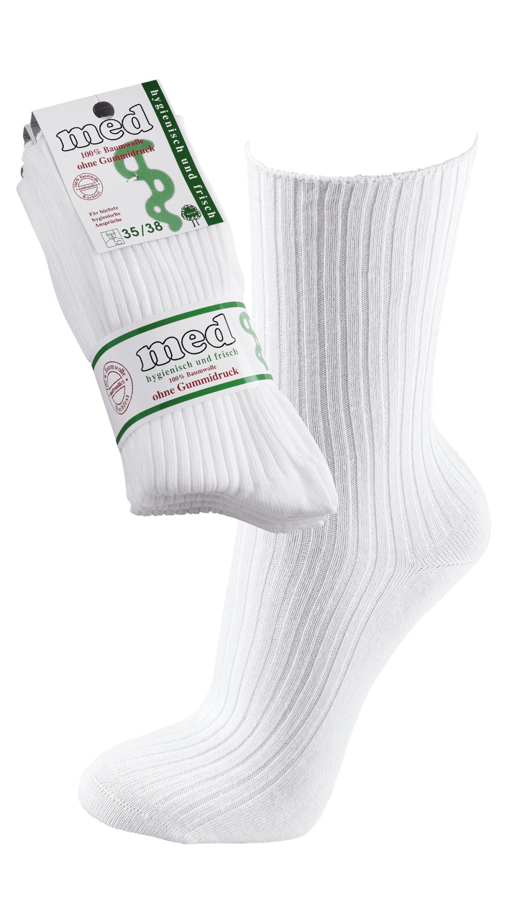 Baumwollsocken 95° waschbar 5er-Pack 7days Austria