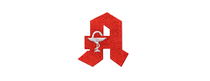 rotes Apothekerlogo des DAV